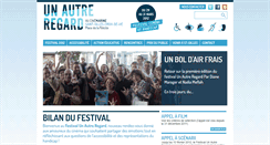 Desktop Screenshot of festivalunautreregard.com